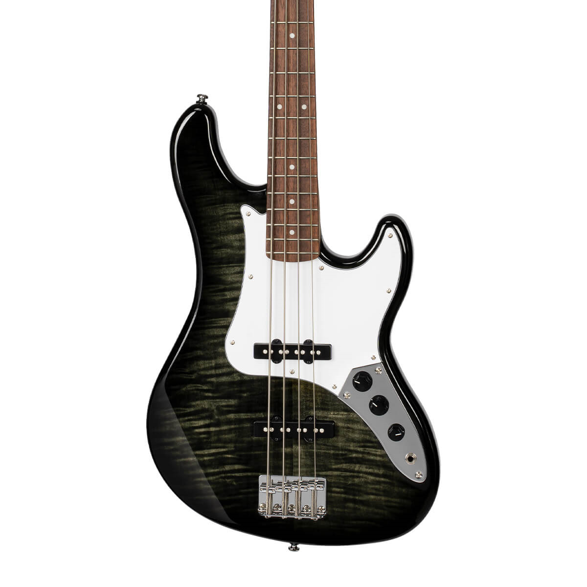 CORT GB24JJTBK BAS GİTAR TRANS BLACK