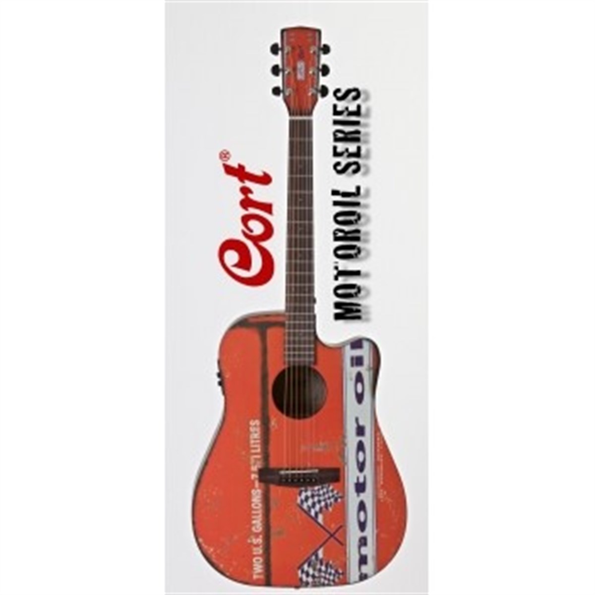CORT MOTOR OIL 2 BKS ELEKTRO AKUSTİK GİTAR