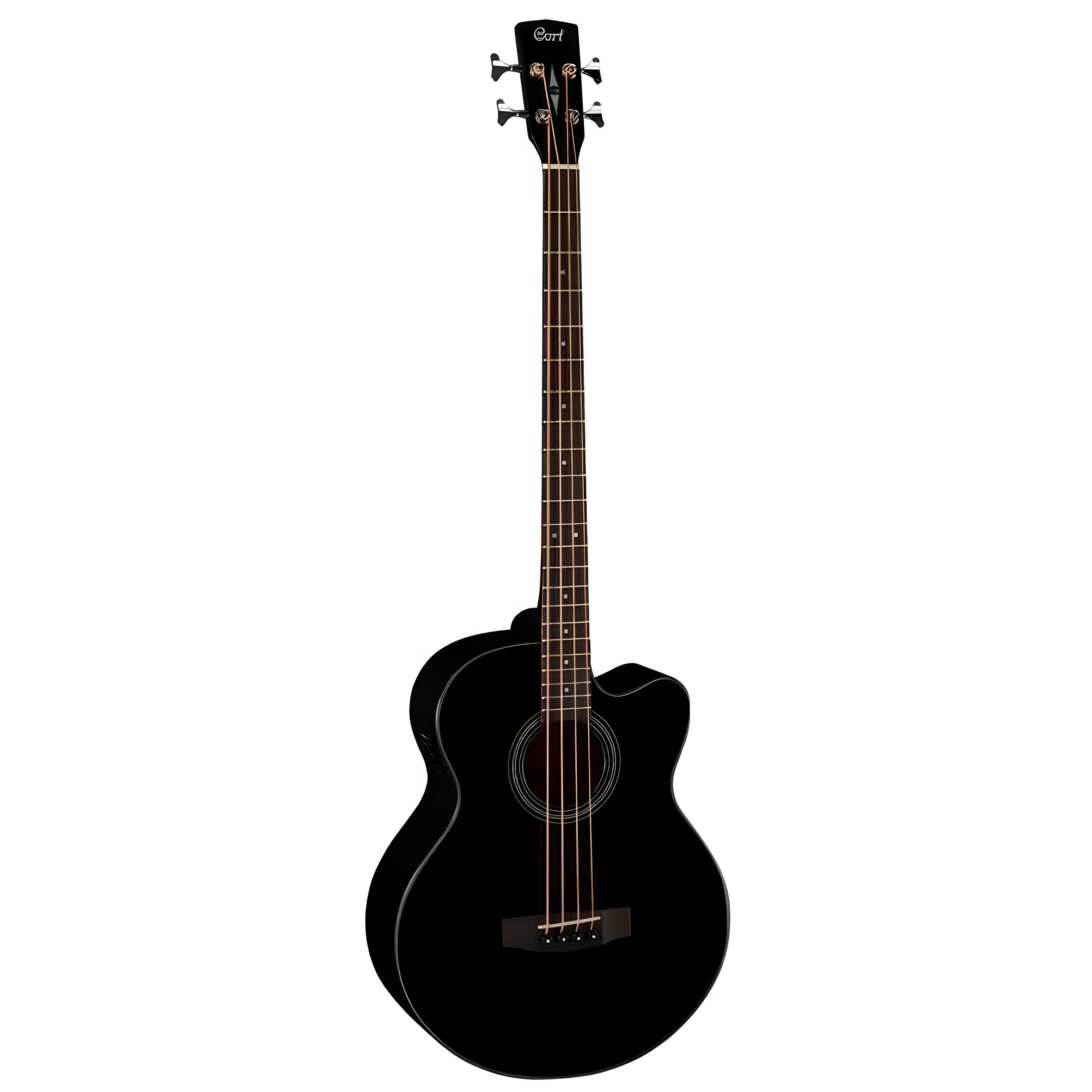 CORT SJB5F-BKW ELEKTRO AKUSTİK BAS GİTAR