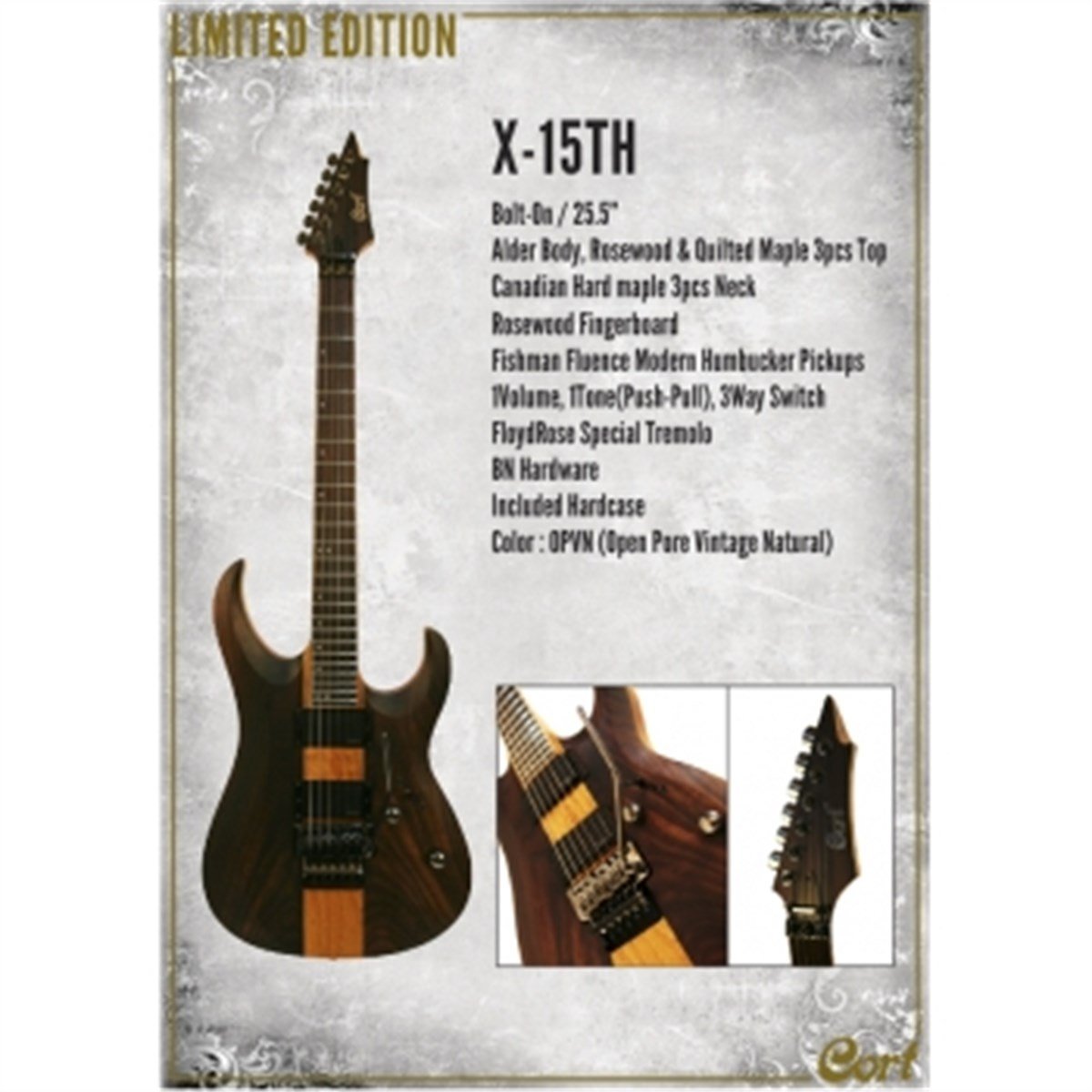 CORT X-15TH OPVN ELEKTRO GİTAR