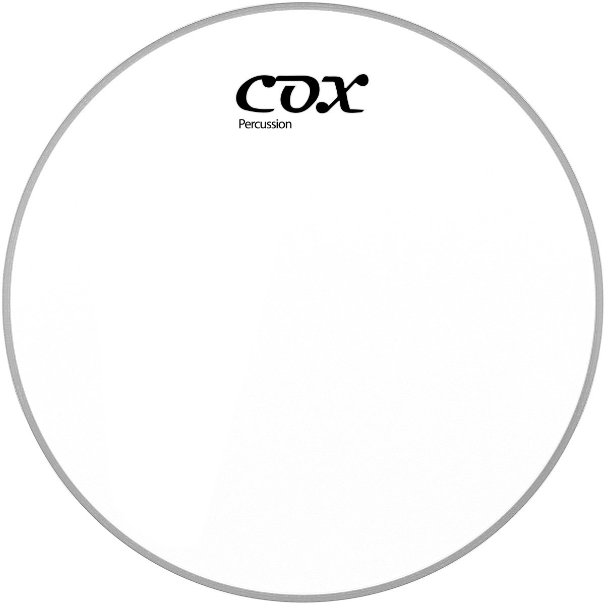 Cox 14 İnç Tek Kat Beyaz Trampet Üst Derisi