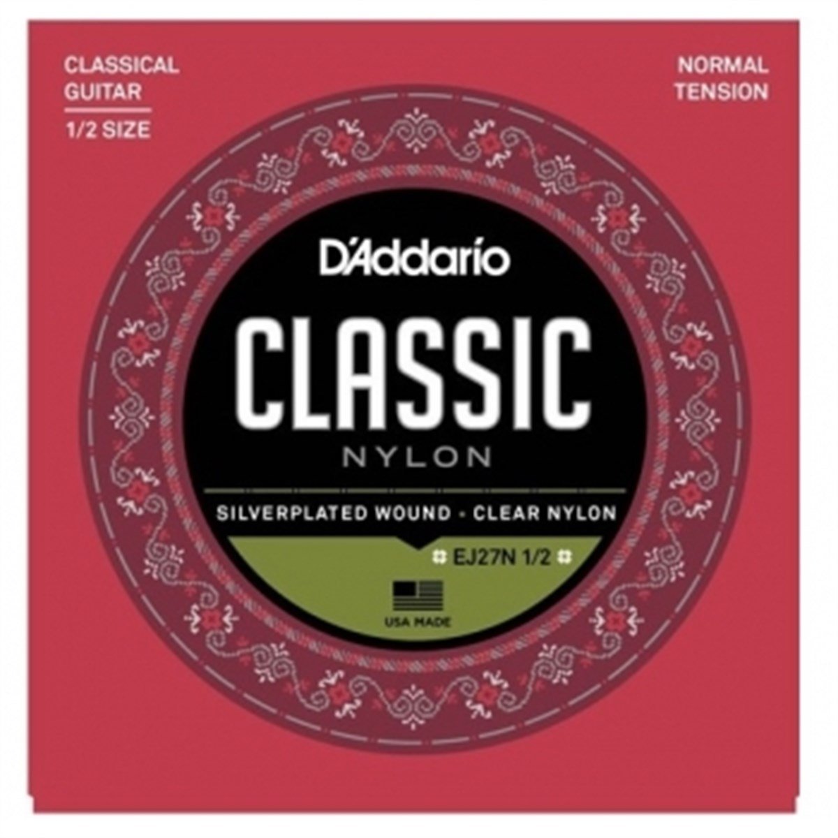 DADDARIO EJ27N 1/2 KLASİK GİTAR TEL SETİ (1/2)