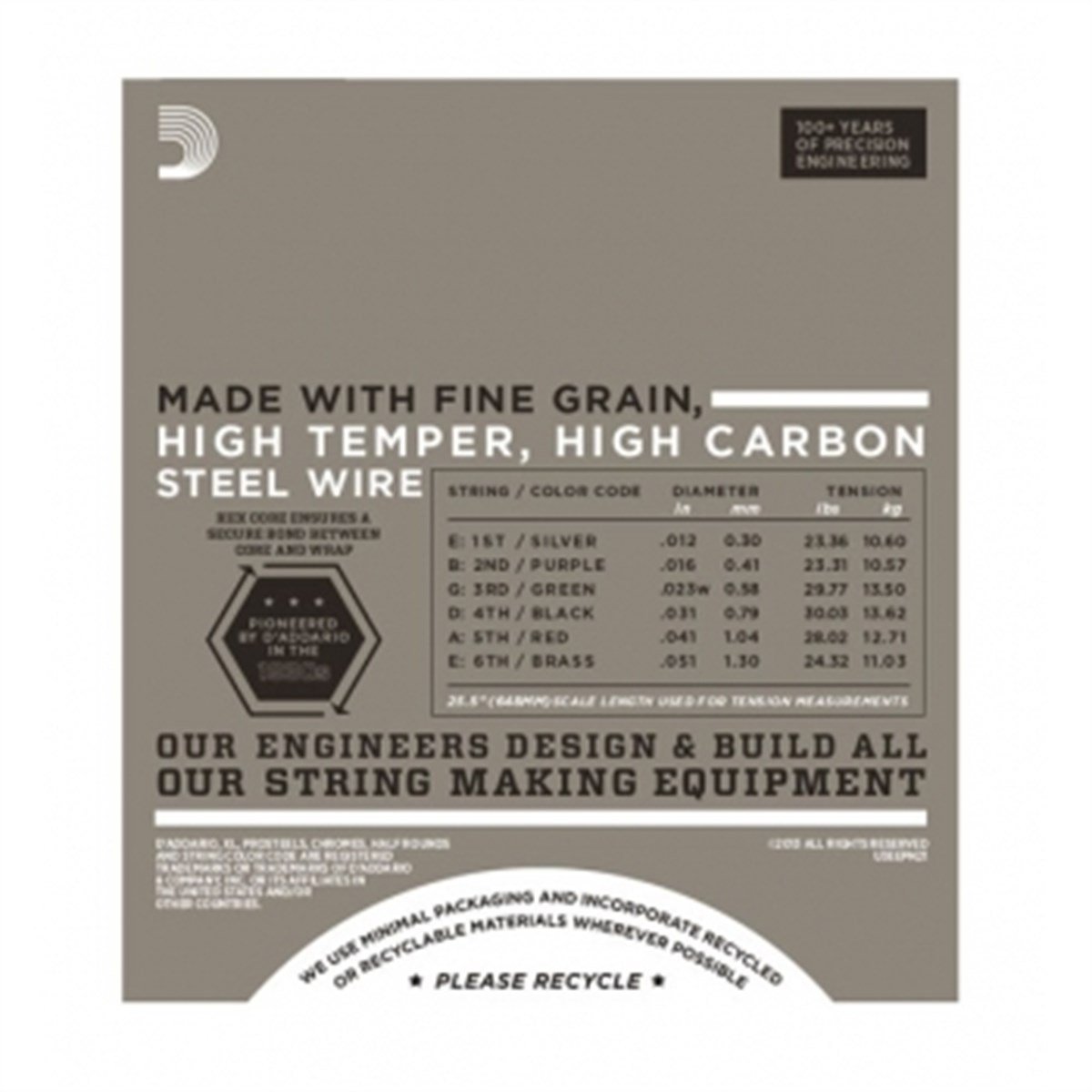 DADDARIO EPN21 ELEKTRO TEL SET 12-51