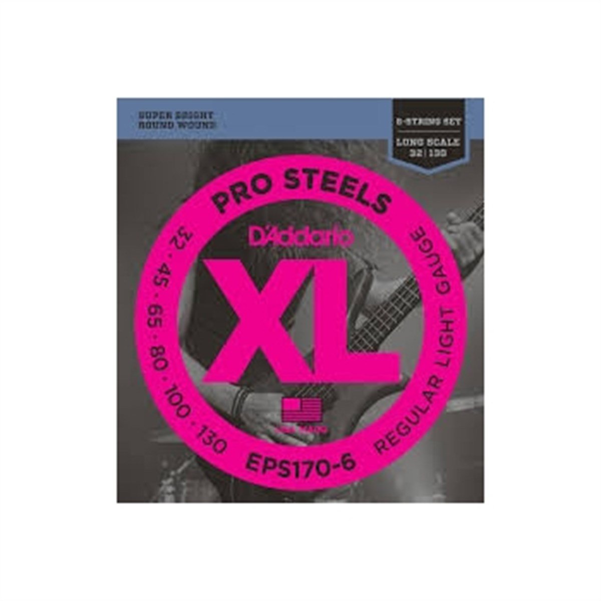 DADDARIO EPS170-6 BAS GİTAR TEL SETİ 32-130