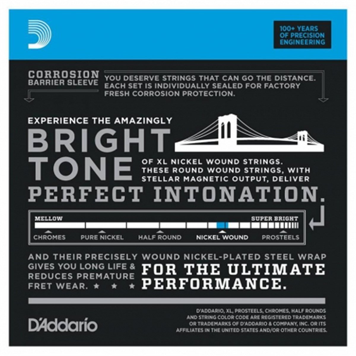 DADDARIO EXL110 Elektro Gitar Teli (10-46)