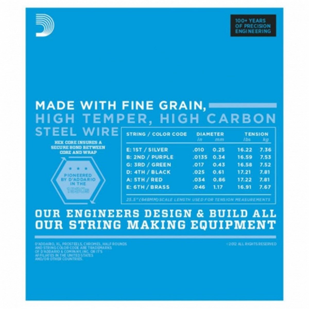 DADDARIO EXL110 Elektro Gitar Teli (10-46)