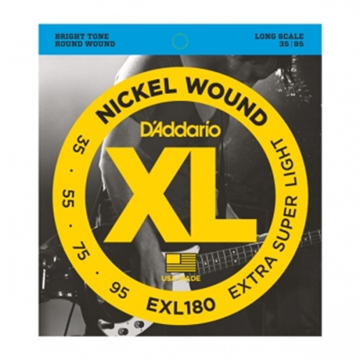DADDARIO EXL180 BAS GİTAR TEL SETİ 35-95