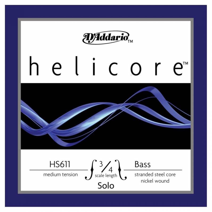D'Addario HS611 3/4M Helicore Solo A Kontrabas Teli (La)