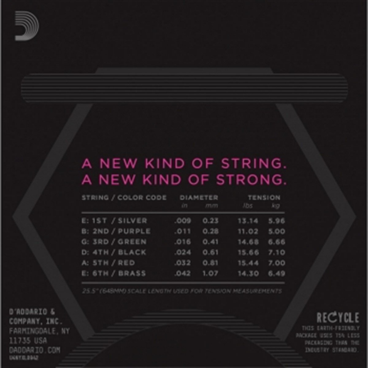 DADDARIO NYXL0942 ELEKTRO GİTAR TEL SETİ 9-42