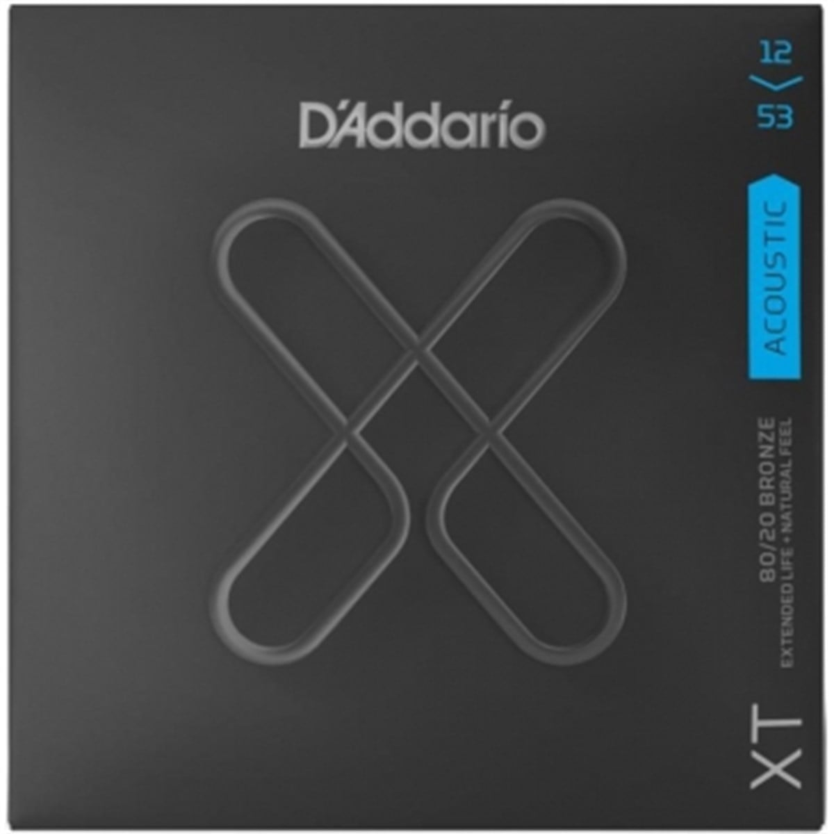 DADDARIO XTABR1253 80/20 Akustik Gitar Teli 12-53