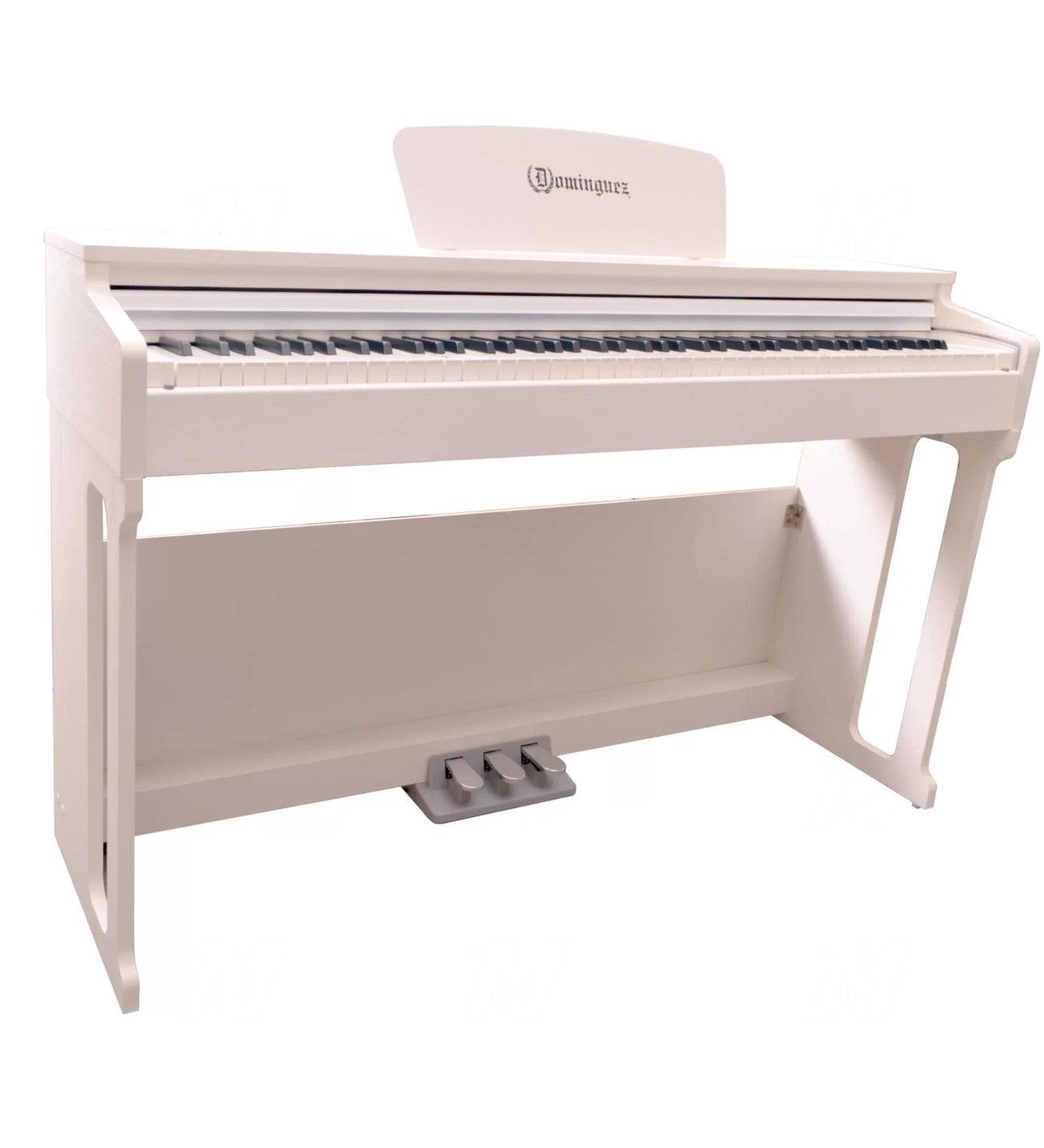 Dijital (Silent) Piyano Beyaz Dominguez DP735WH2