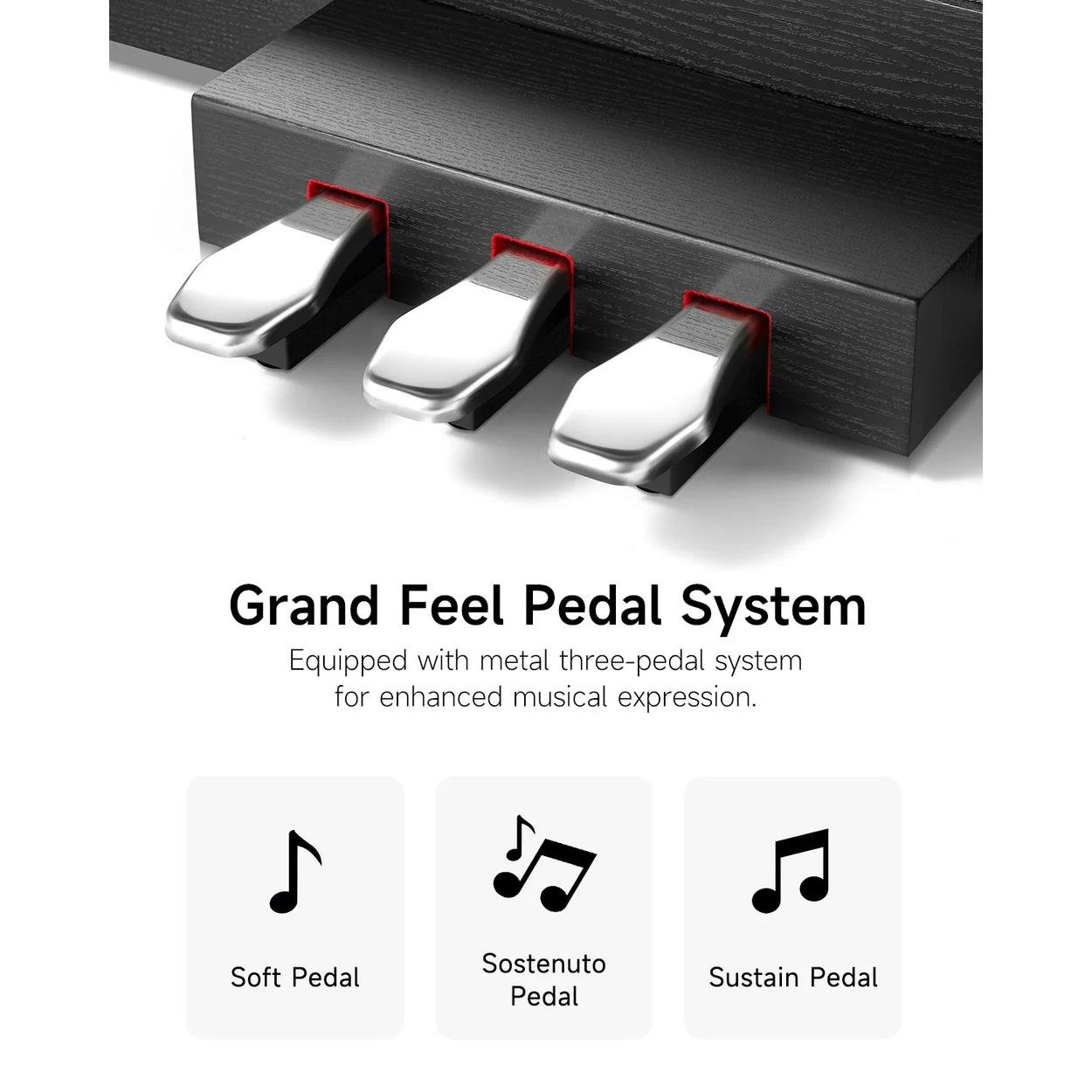 Donner DDP-200 Pro Dijital Piyano (Siyah)