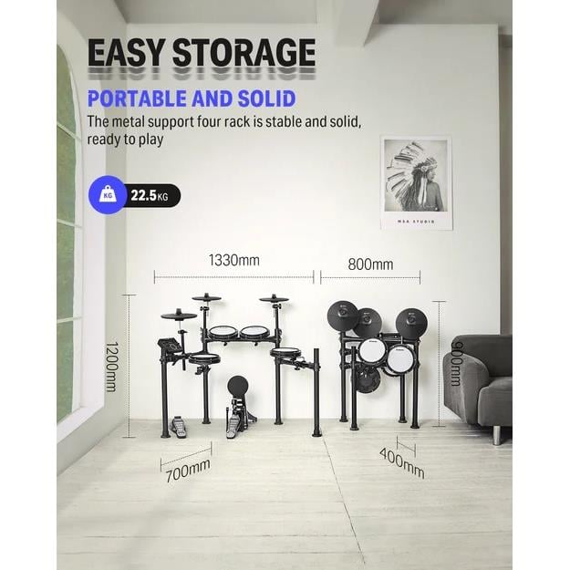 Donner DED-200p Elektro Davul