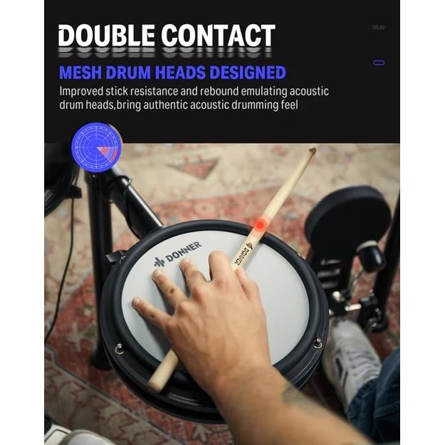 Donner DED-200p Elektro Davul