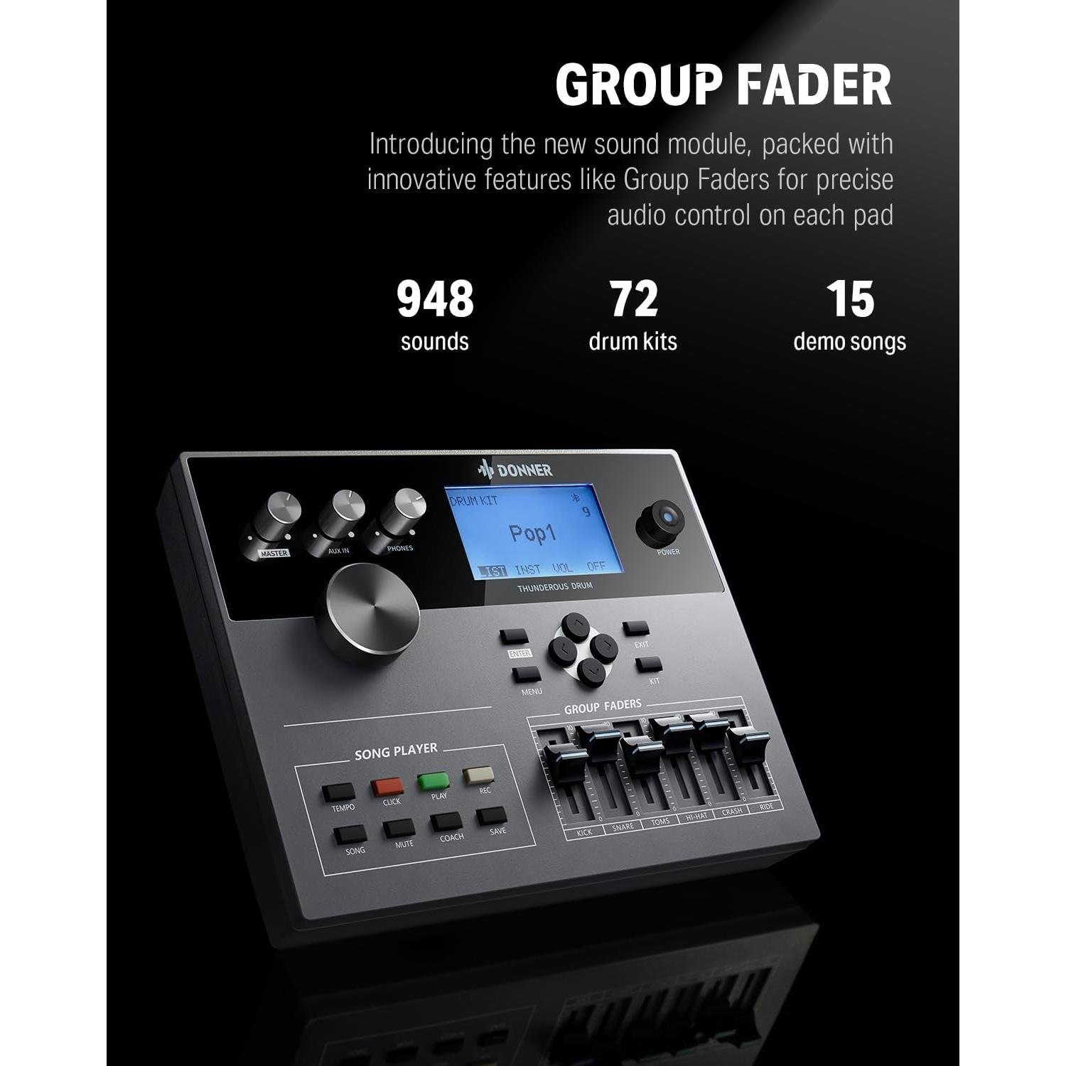 Donner DED-500P Elektro Davul