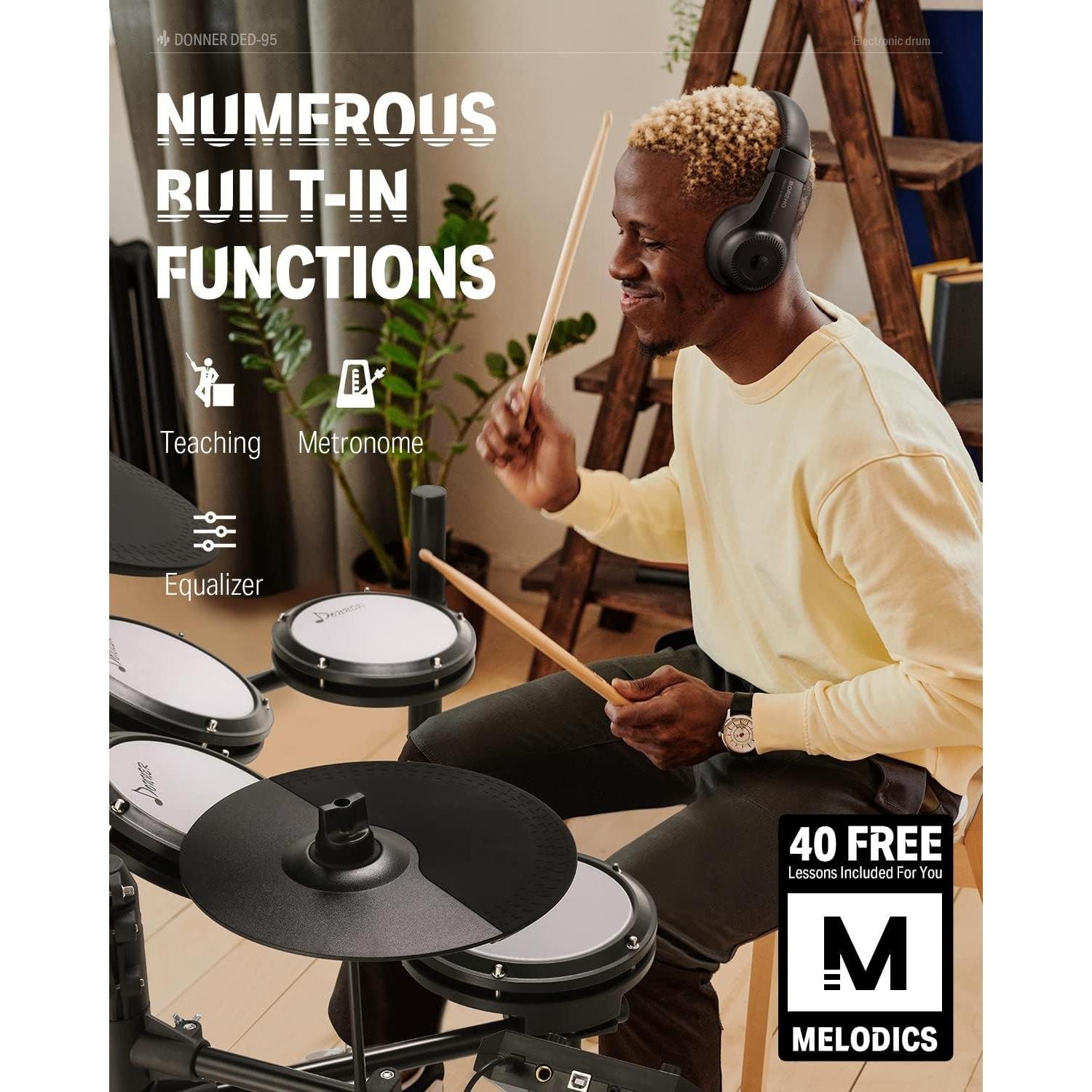 Donner DED-95 Elektro Davul