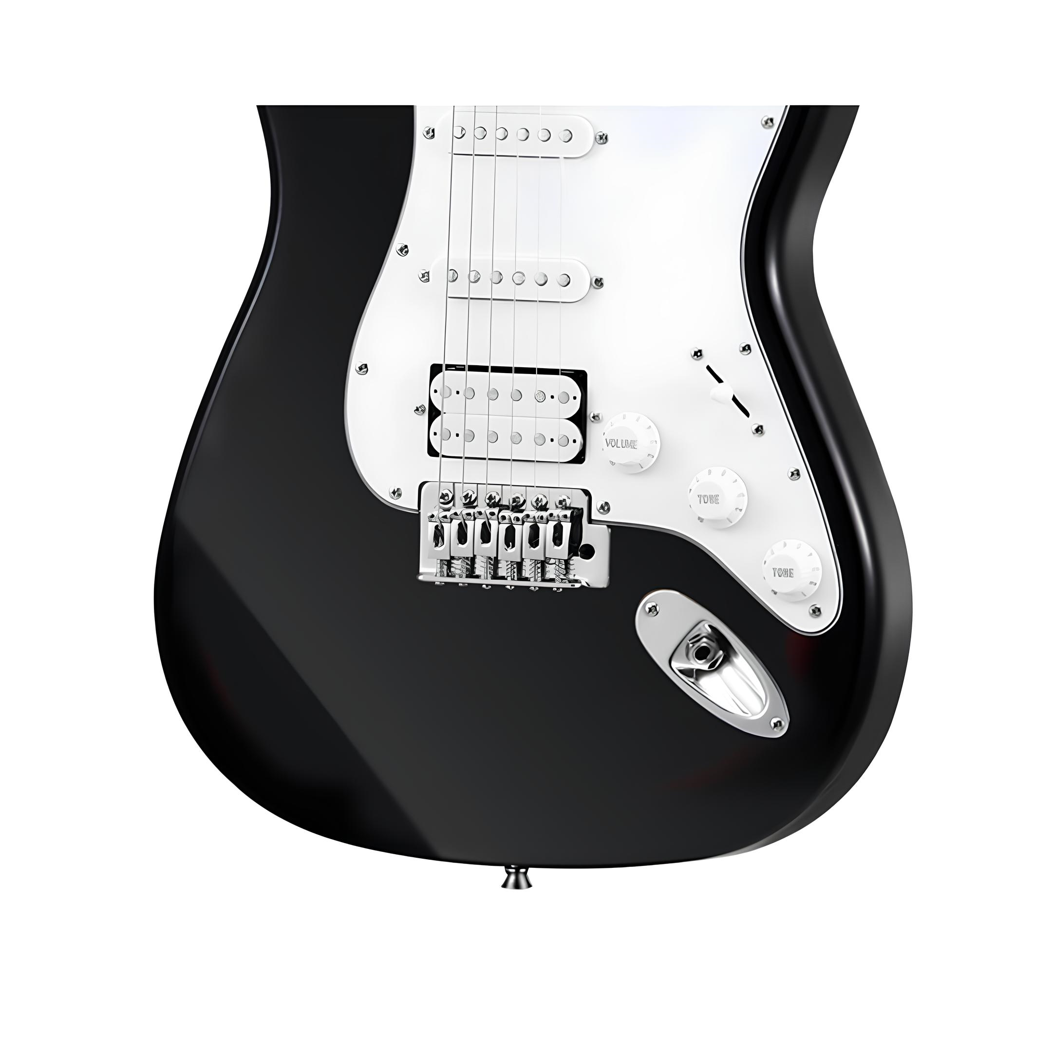 Donner DST-100 Elektro Gitar (Siyah)