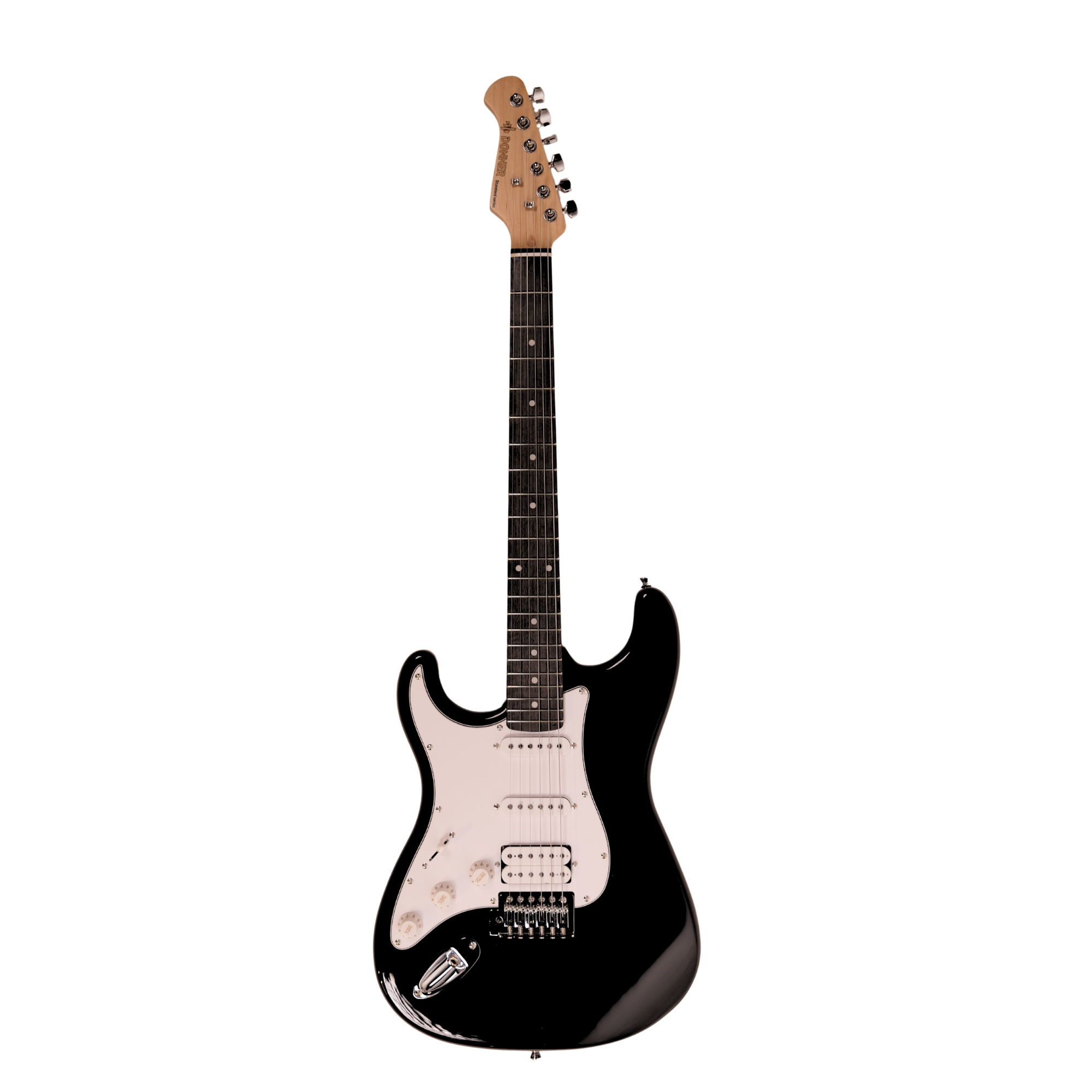 Donner DST-100BL Amfili Solak Elektro Gitar Seti (Siyah)