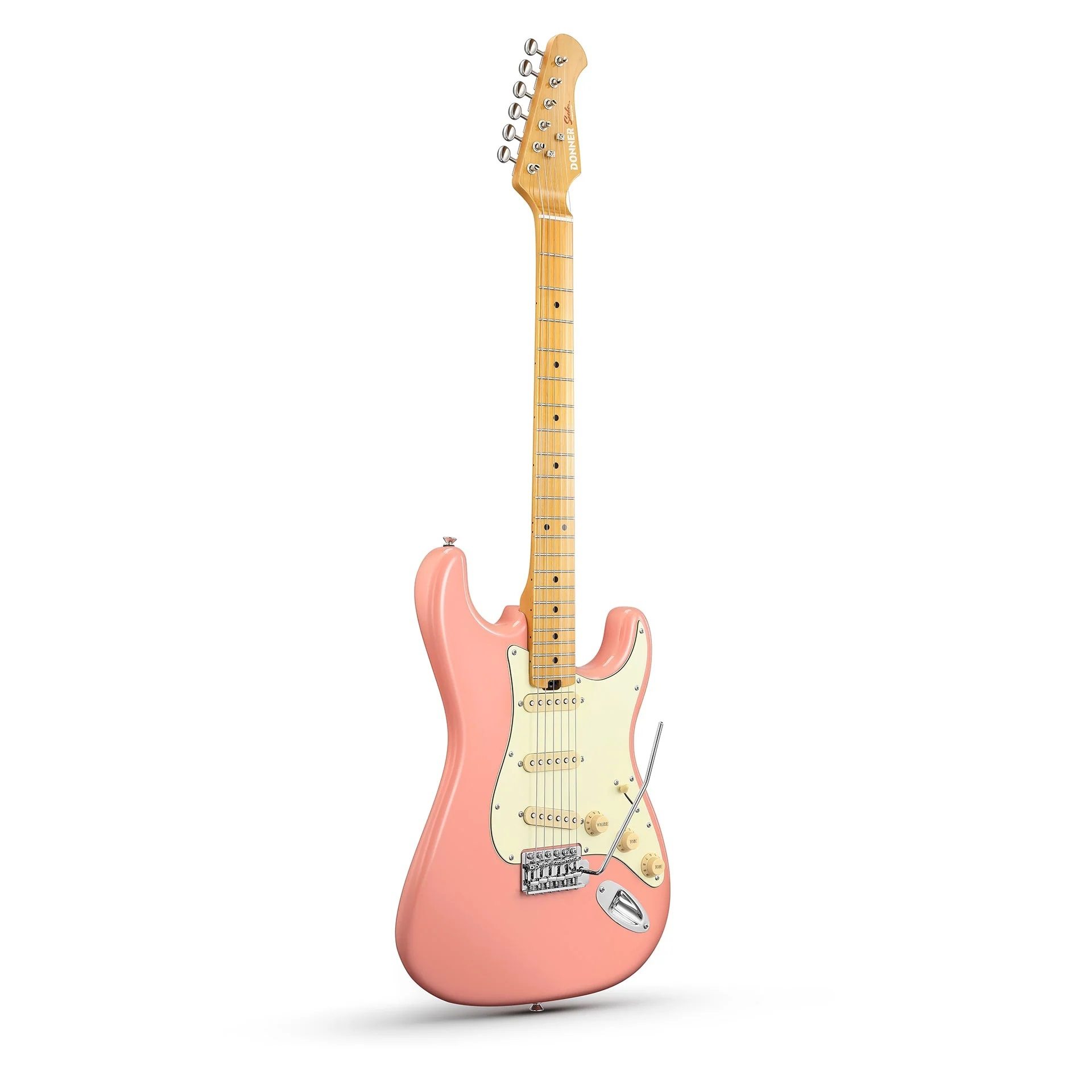 Donner DST-600 Elektro Gitar (Shell Pink)