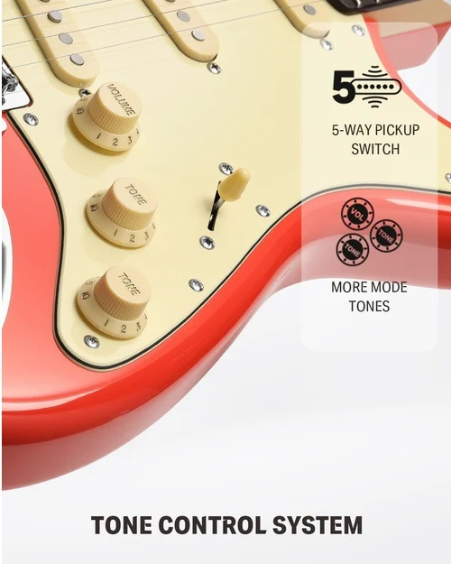 Donner DST-600 Elektro Gitar (Surt Green)