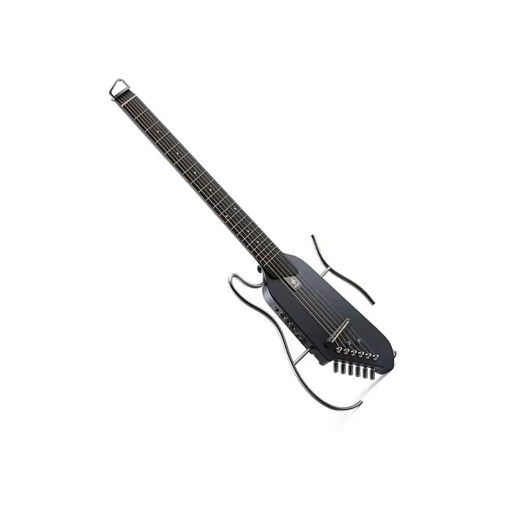Donner Hush-I SE Special Edition Silent Gitar (Siyah)