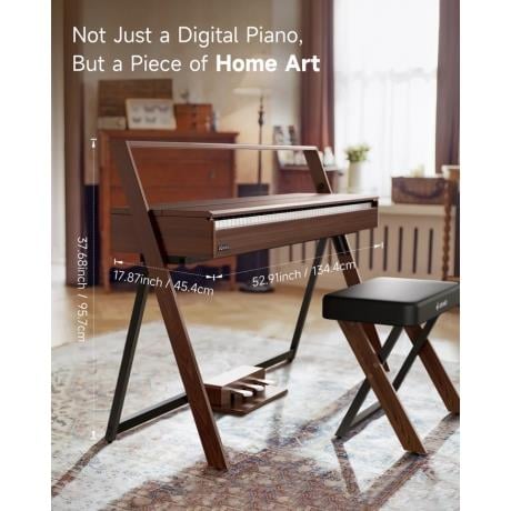 Donner Oura R300 Dijital Piyano (Ceviz)