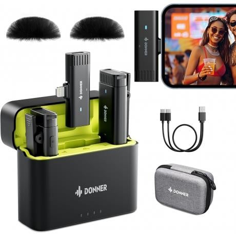 Donner VPM-10 Wireless Lavalier Mikrofon