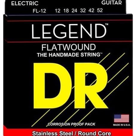 Dr Legend Stainless Steel 0,12 Tıraşlı Elektro Gitar Takım Tel (El yapımı)