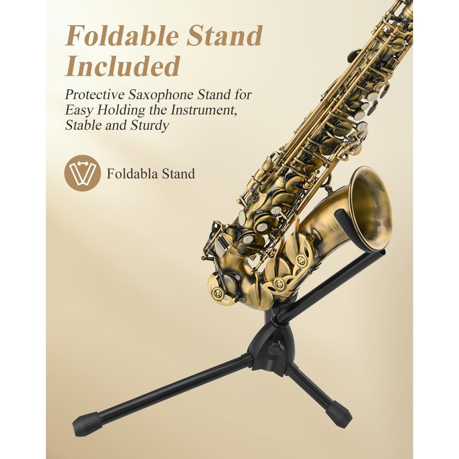 Eastar AS-II-AB Mi Bemol Alto Saksofon (Vintage)