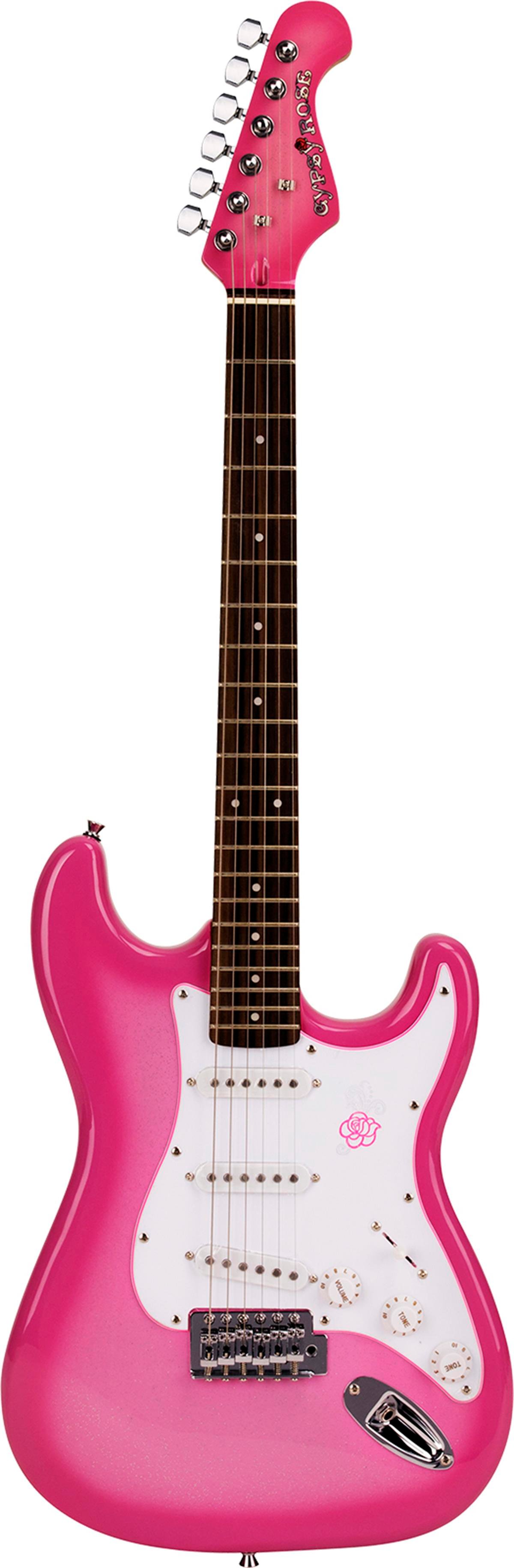 ELEKTRO GİTAR GYPSY ROSE SET (GIGBAG, STRAP, STICK