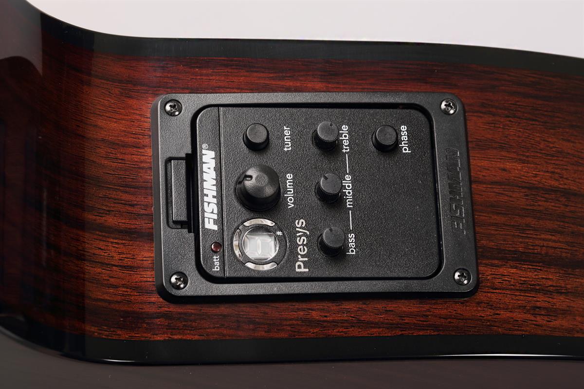 ELEKTRO KLASİK GİTAR, NATÜREL,SEDİR KAPAK, GÜL AĞA