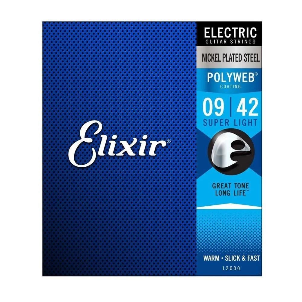 Elixir Polyweb Super Light Elektro Gitar Teli (09-42)