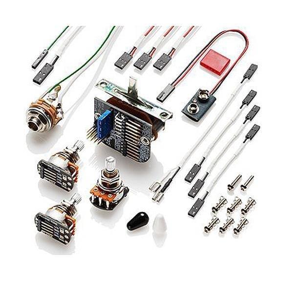 EMG SASA81 Aktif HSS Set Noiseless Siyah