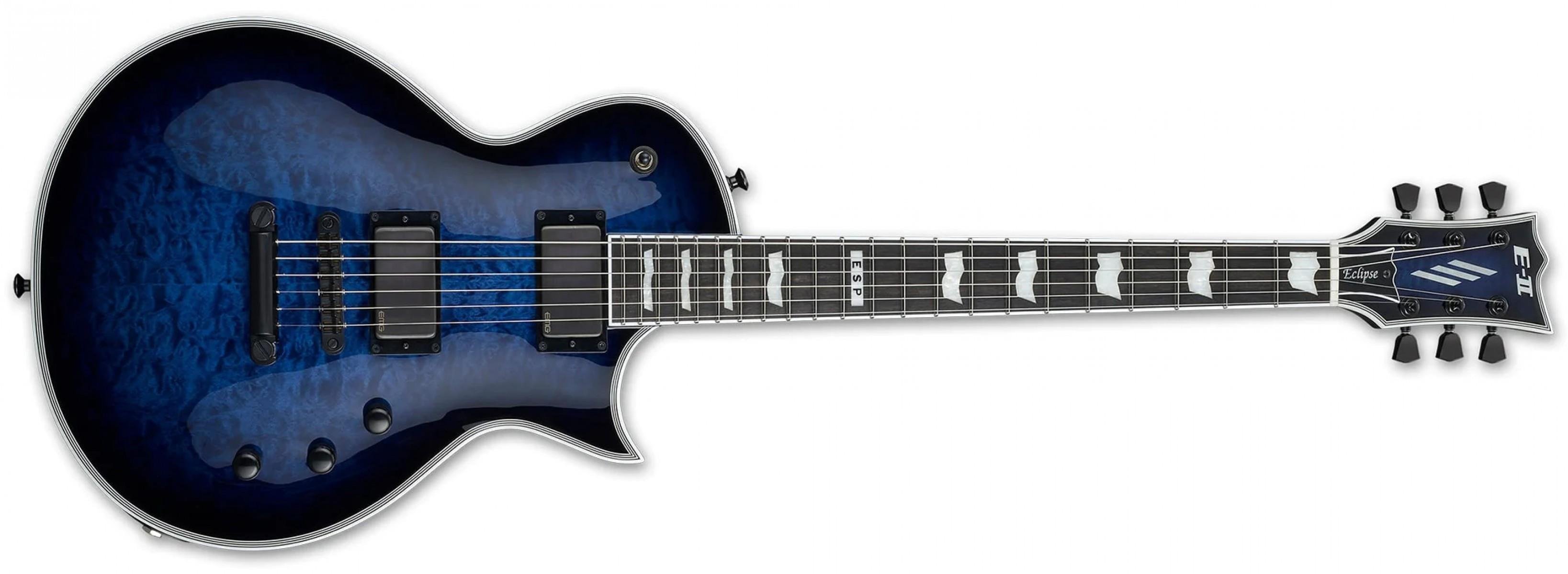 ESP E-II Eclipse Reindeer Blue Elektro Gitar