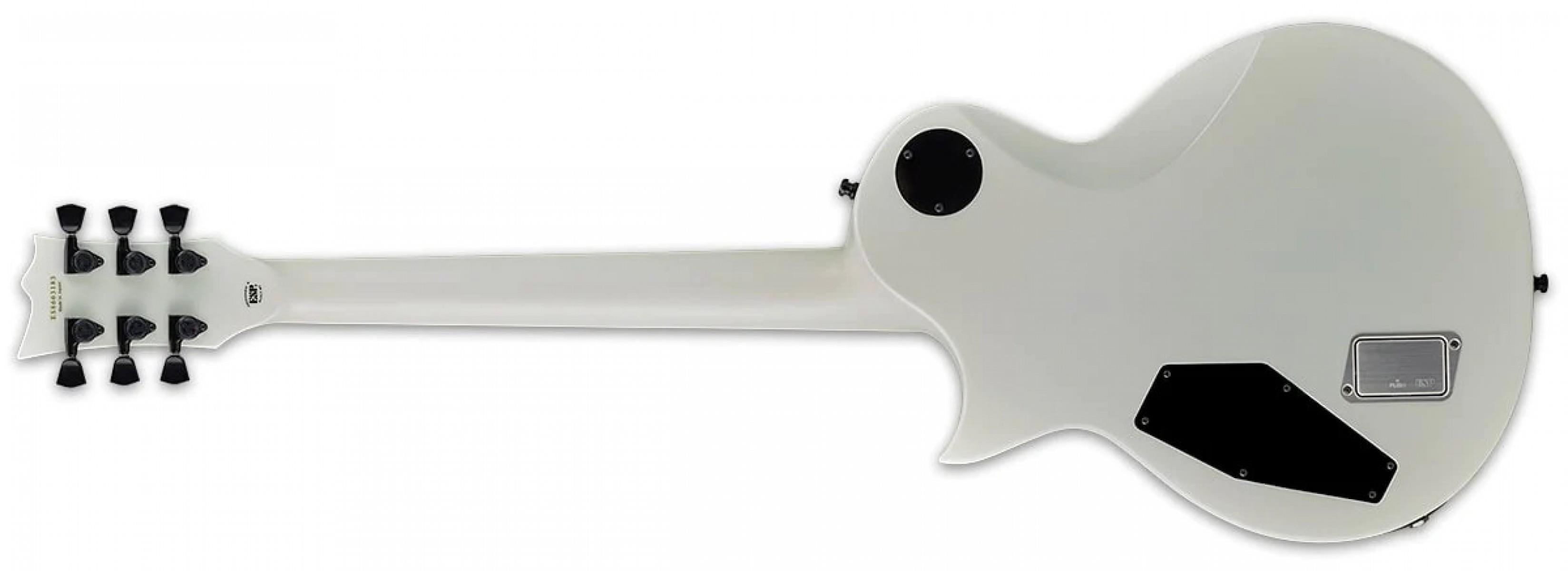 ESP E-II Eclipse Snow White Satin Elektro Gitar
