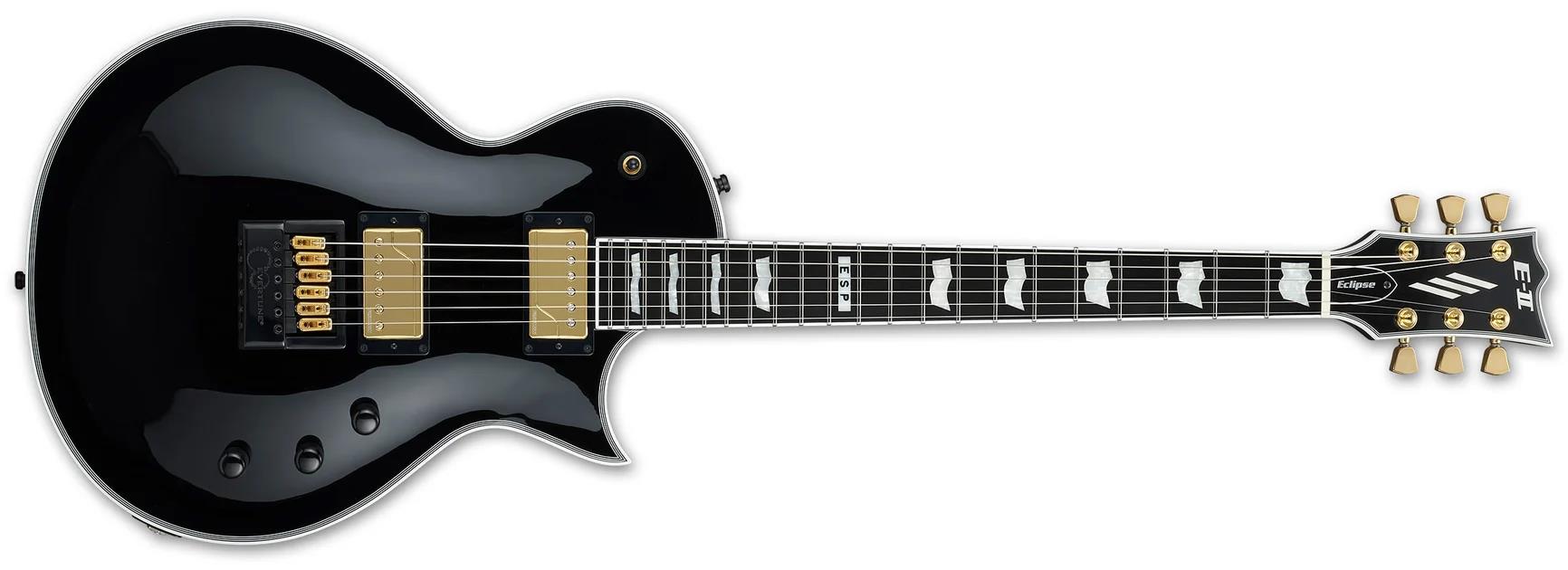 ESP E-II Ecllipse Full Thickness Evertune Black Elektro Gitar
