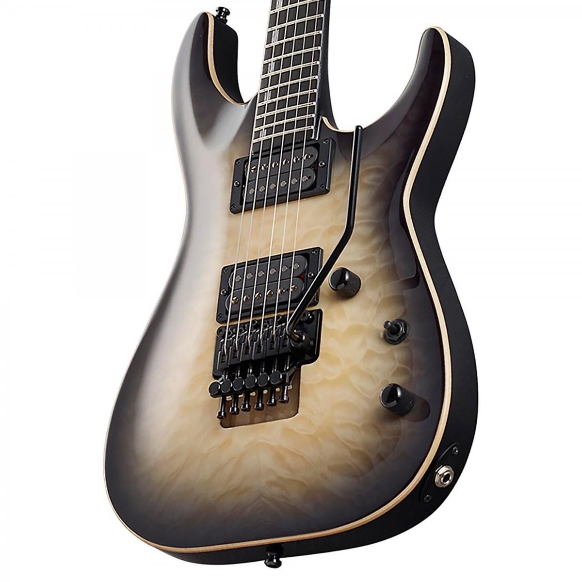 ESP E-II Horizon FR Black Natural Burst Elektro Gitar