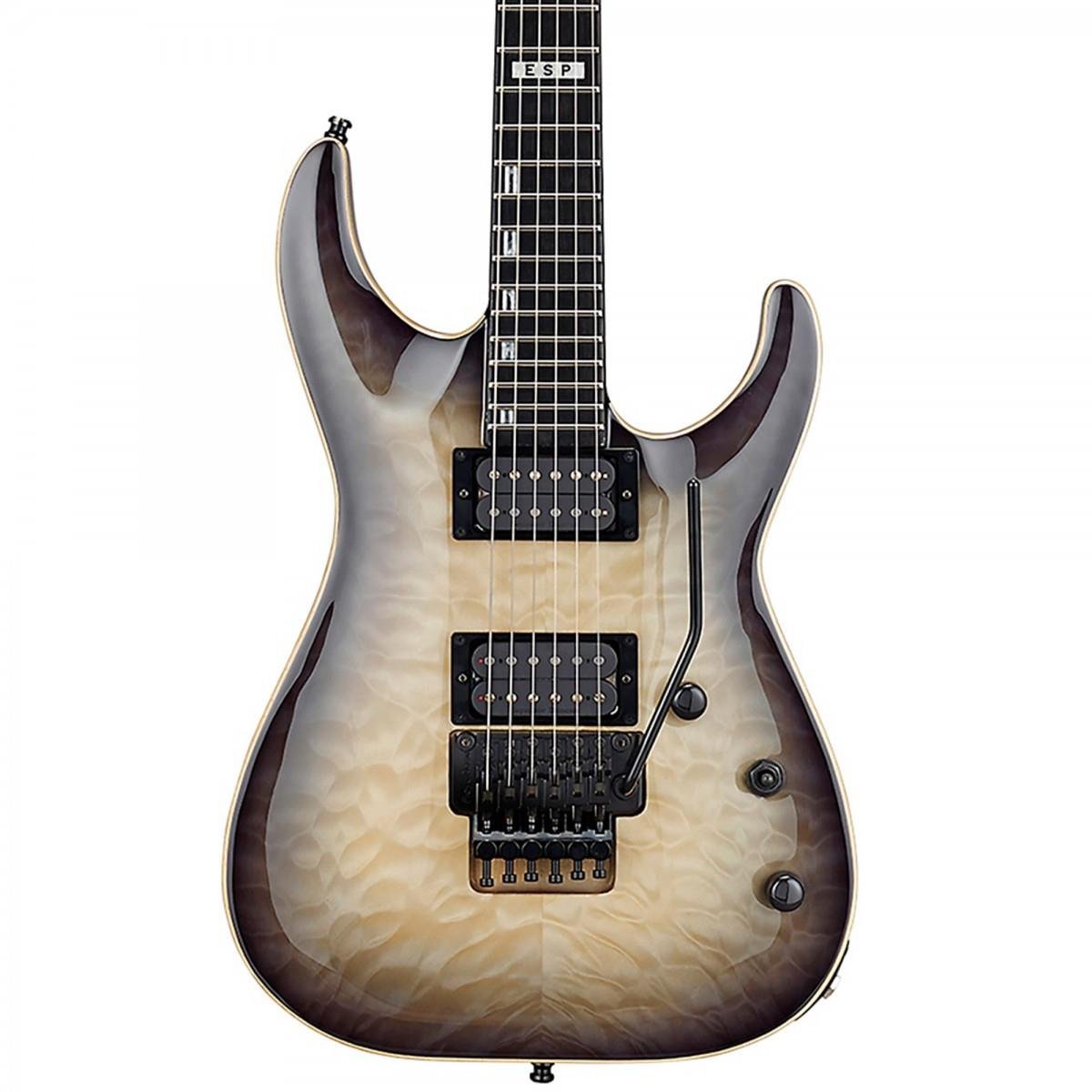 ESP E-II Horizon FR Black Natural Burst Elektro Gitar