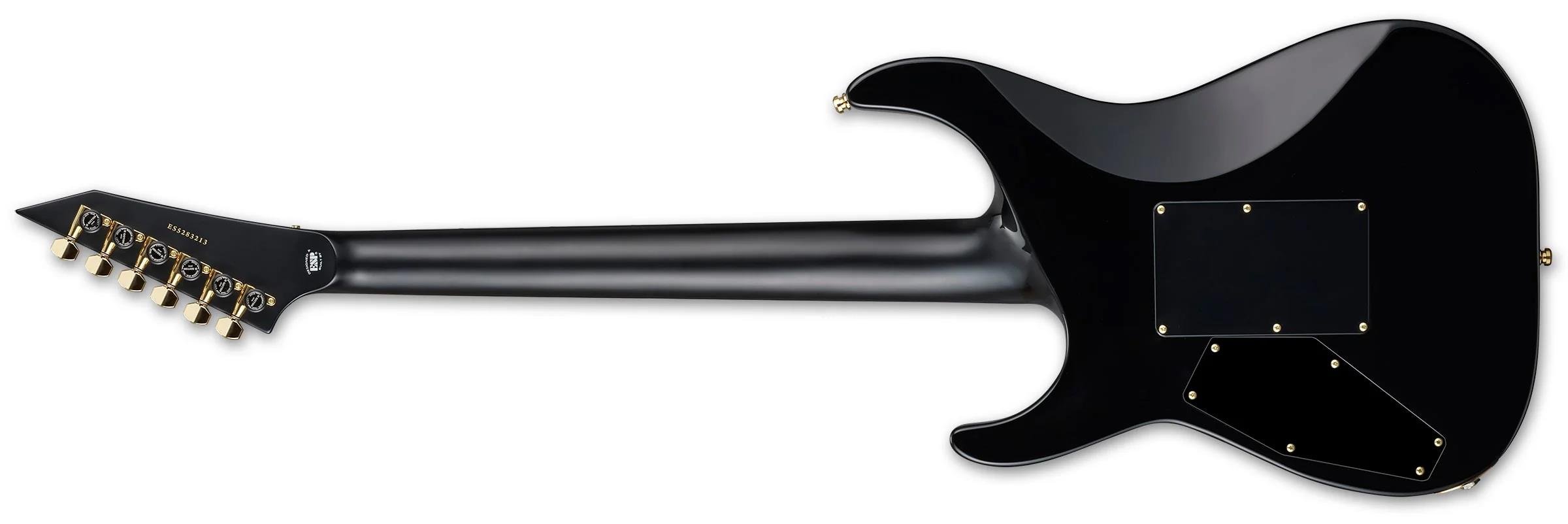 ESP E-II M-II QM Black Natural Burst Elektro Gitar