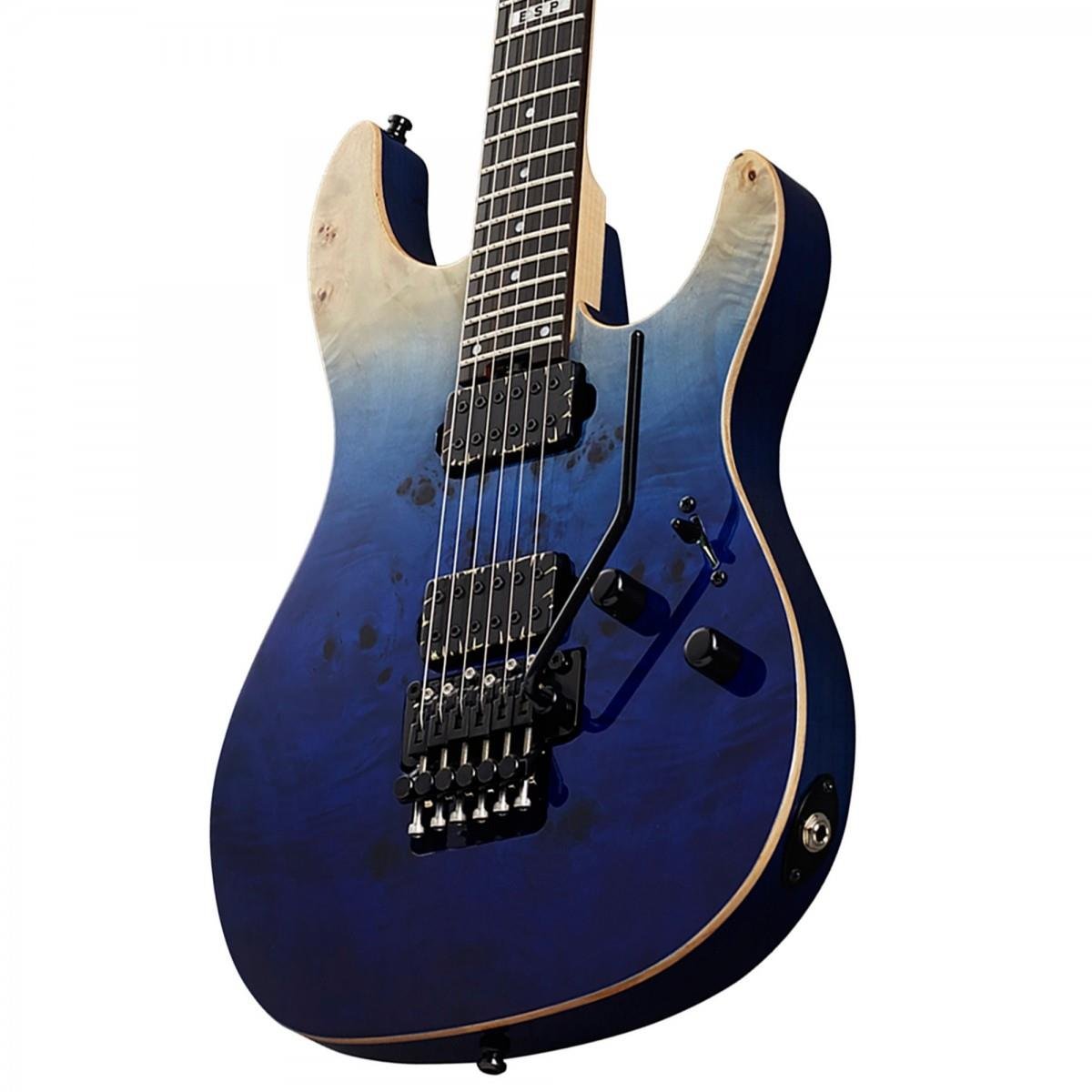 ESP E-II SN-2 Blue Natural Fade Elektro Gitar