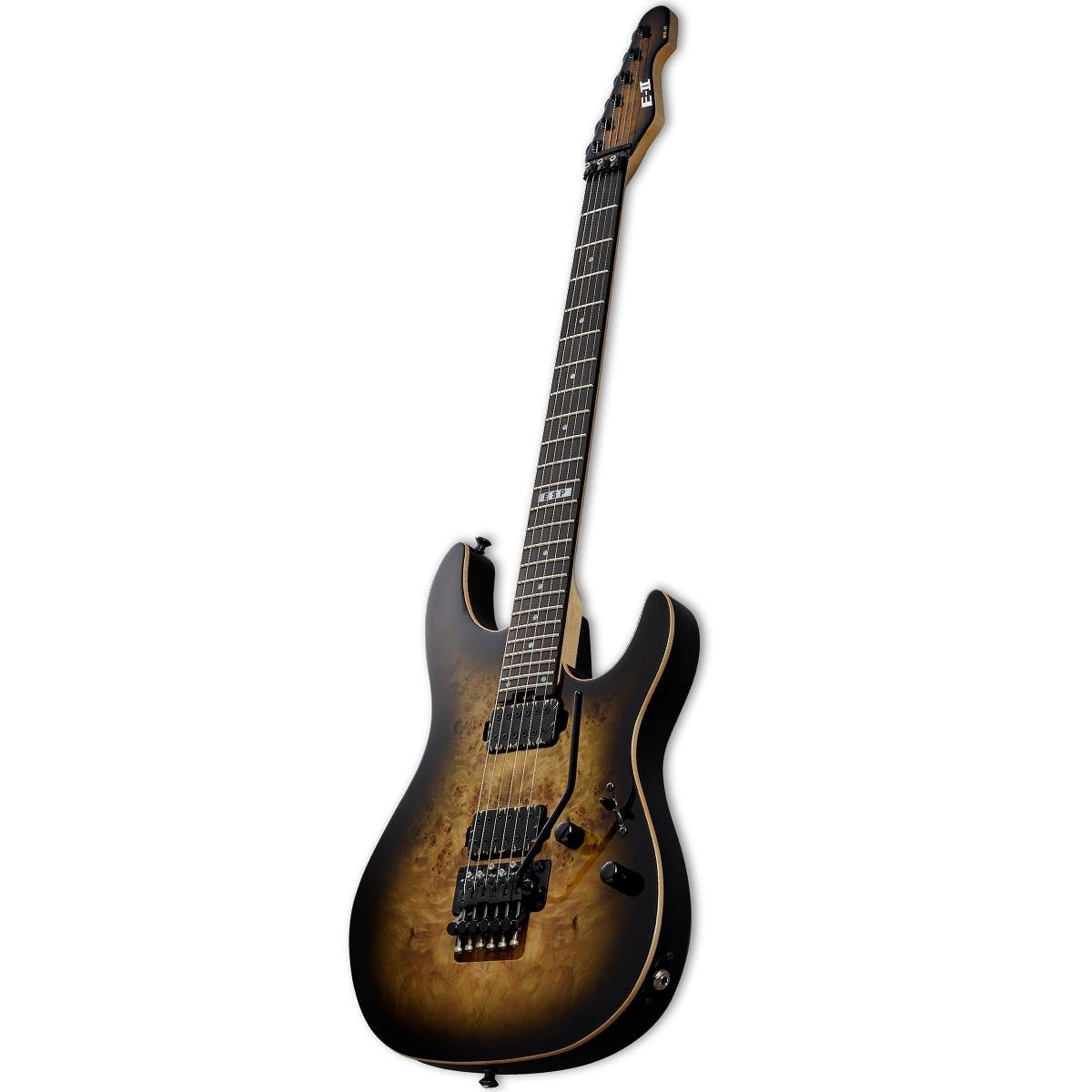 ESP E-II SN-II Nebula Black Burst Elektro Gitar
