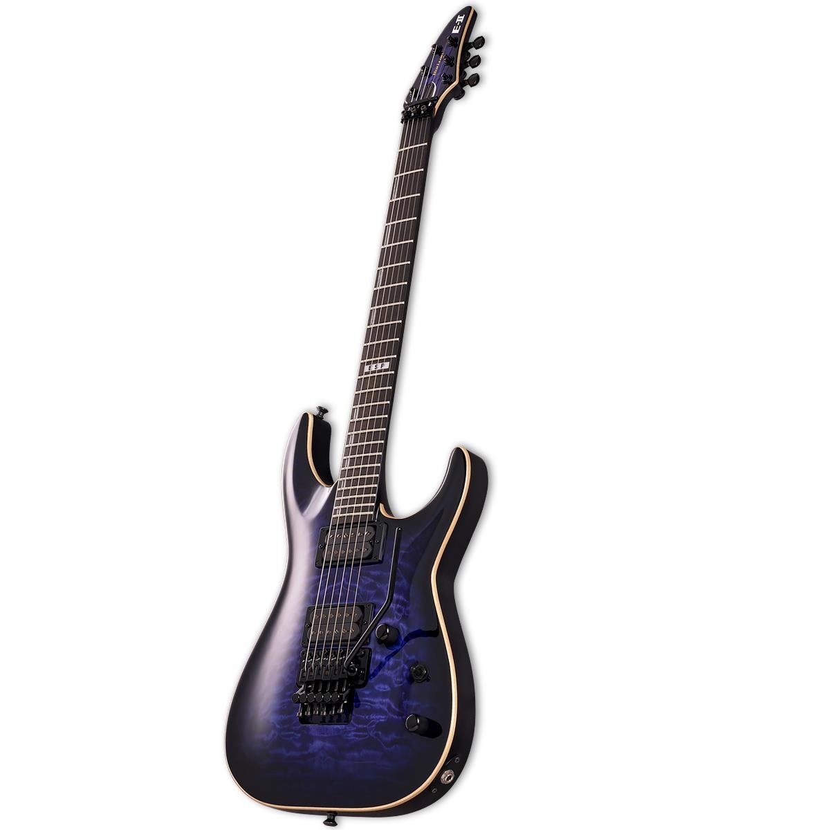 ESP EII Horizon Quilted Maple Reindeer Blue Elektro Gitar