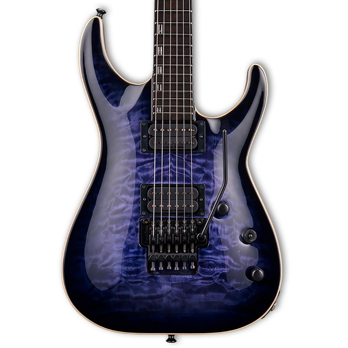 ESP EII Horizon Quilted Maple Reindeer Blue Elektro Gitar