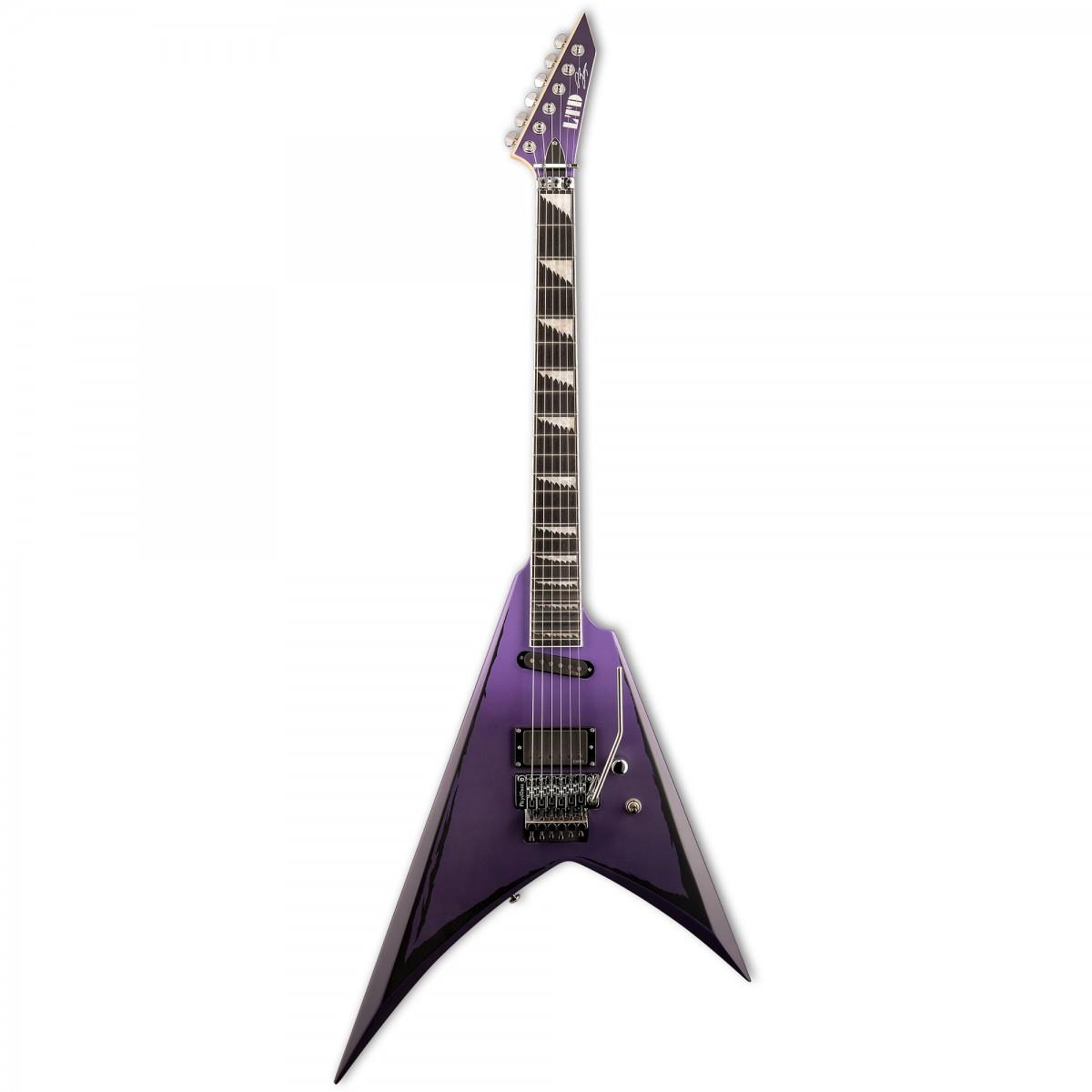 ESP LTD Alexi Laiho Signature Ripped Purple Fade Satin Elektro Gitar