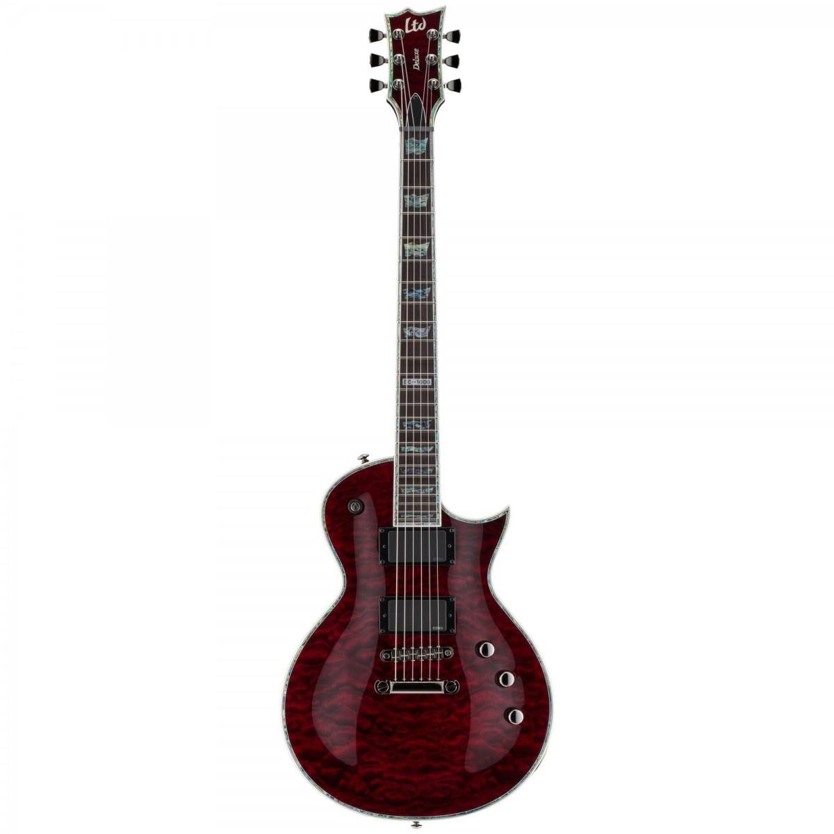 ESP LTD EC-1000 See Thru Black Cherry Elektro Gitar