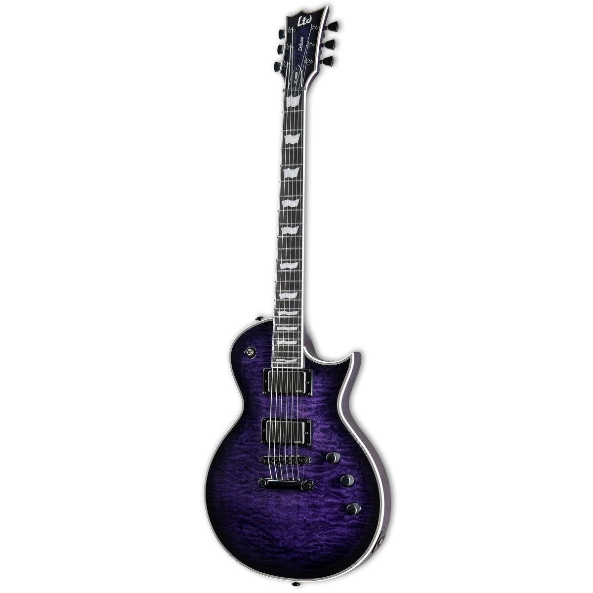 ESP LTD EC-1000 See Thru Purple Sunburst Elektro Gitar