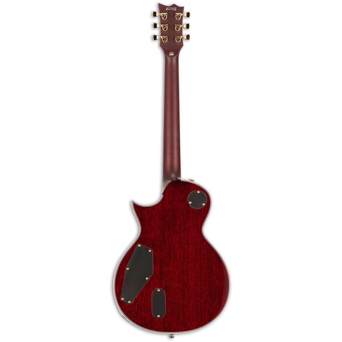 ESP LTD EC-1000T CTM See Thru Black Cherry Elektro Gitar