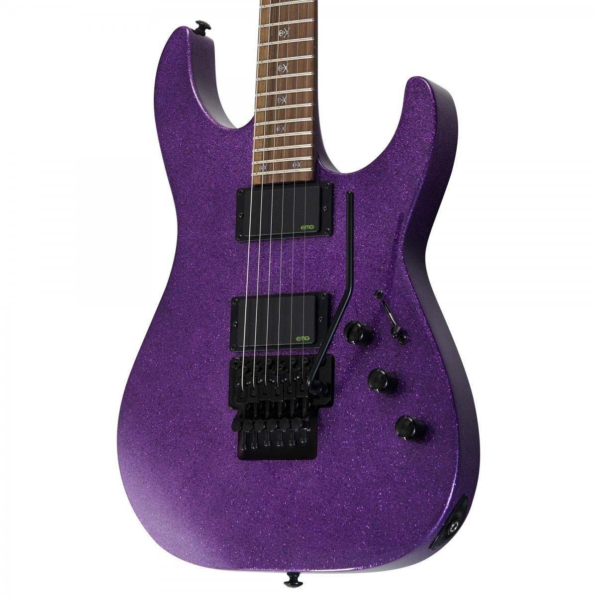 ESP LTD KH-602 Purple Sparkle Kirk Hammett Signature Elektro Gitar