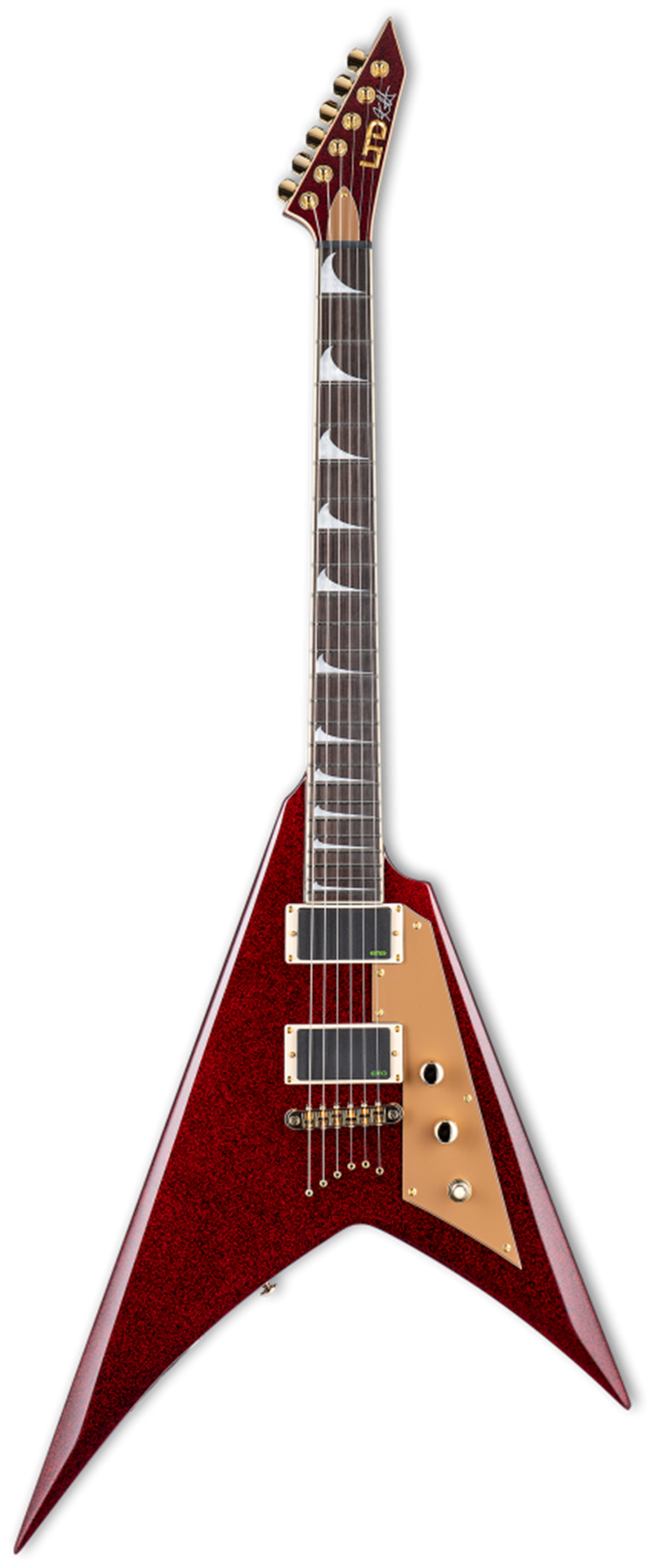 ESP LTD Kirk Hammett Signature KH-V Red Sparkle Elektro Gitar