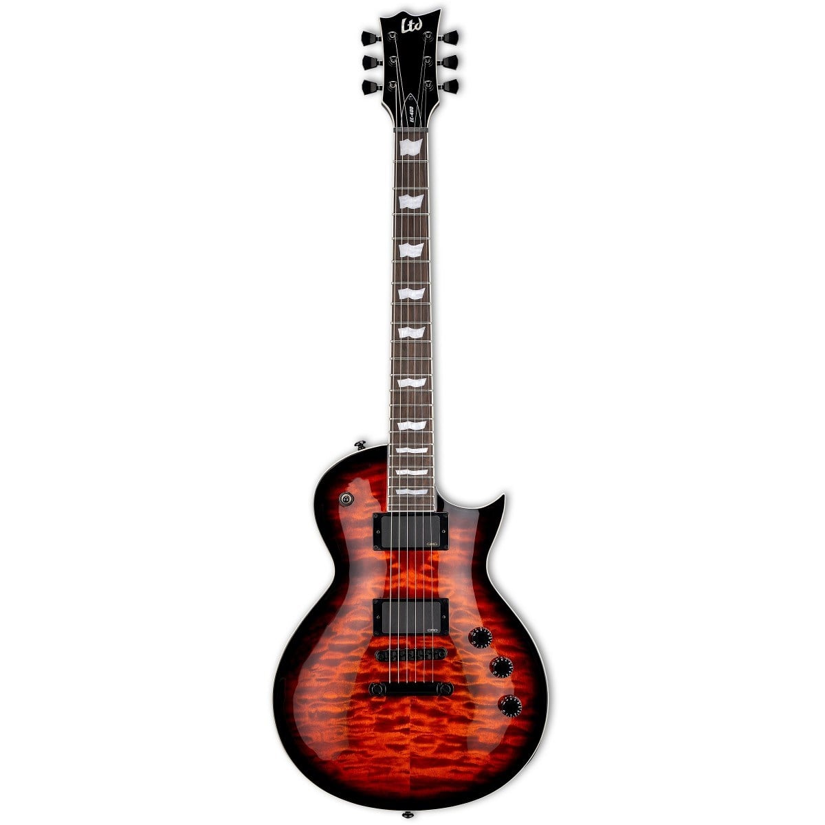 ESP LTD LEC400QMVTB EC-400 Vintage Burst Elektro Gitar